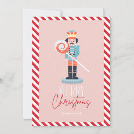 Lächeln der Nutcracker Weihnachtskarte Feiertagskarte