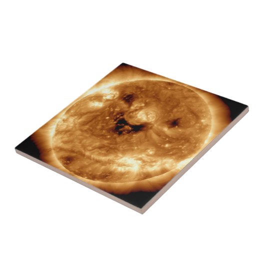 Lächeln der Sonne von der NASA-Sonnenstudio Fliese (Seite)