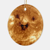 Lächeln der Sonne von der NASA-Sonnenstudio Keramik Ornament (Links)