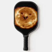Lächeln der Sonne von der NASA-Sonnenstudio Pickleball Schläger (Rückseite)