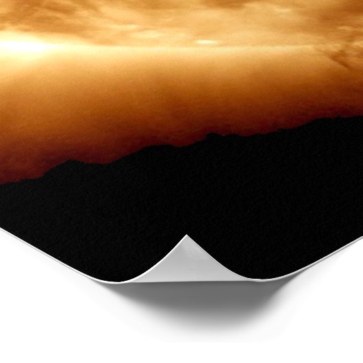 Lächeln der Sonne von der NASA-Sonnenstudio Poster (Ecke)