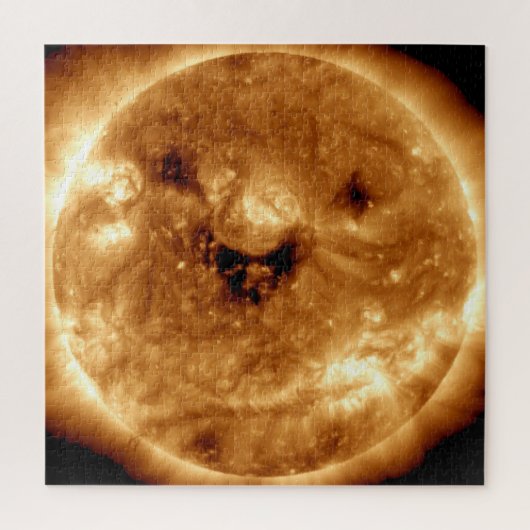Lächeln der Sonne von der NASA-Sonnenstudio Puzzle (Vertikal)