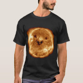 Lächeln der Sonne von der NASA-Sonnenstudio T-Shirt (Vorderseite)