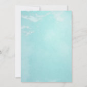 Lächeln der Sonnenschein-Babydusche Einladungen (Rückseite)