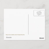 Lächeln der Türkei Top Hat Postkarte (Rückseite)