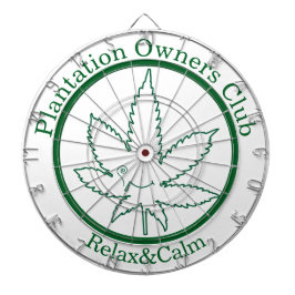 Lächeln des Plantation Owners Club Dartscheibe