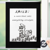 LÄCHELN, DIE KÖRPERN FENSTERAUFKLEBER (Zuhause)