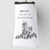 LÄCHELN, DIE KÖRPERN GOLF HEADCOVER (Rotieren 90)