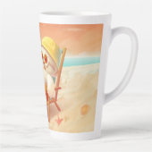 Lächeln Dog - Strandmodus eingeschaltet Milchtasse (Rechts)