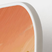 Lächeln Dog - Strandmodus eingeschaltet Pickleball Schläger (Linke Seite)