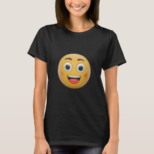 Lächeln emoji - lustiges emoji design T-Shirt