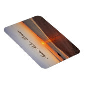 Lächeln, entspannen, glauben magnet (Rechte Seite)