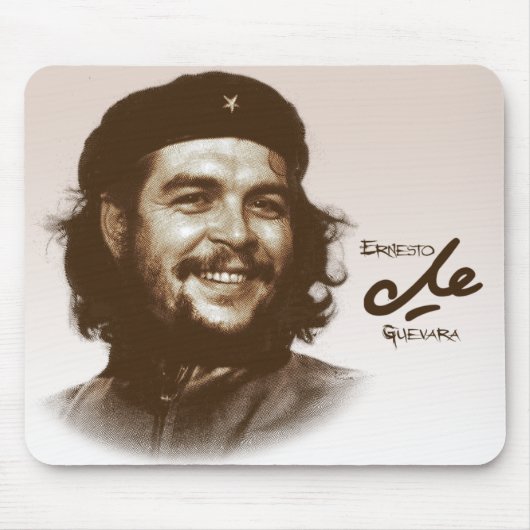 Lächeln Ernesto Che Guevara Mousepad (Vorne)