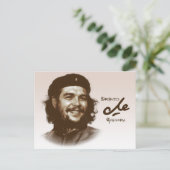 Lächeln Ernesto Che Guevara Postkarte (Stehend Vorderseite)