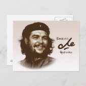 Lächeln Ernesto Che Guevara Postkarte (Vorne/Hinten)