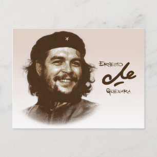 Lächeln Ernesto Che Guevara Postkarte