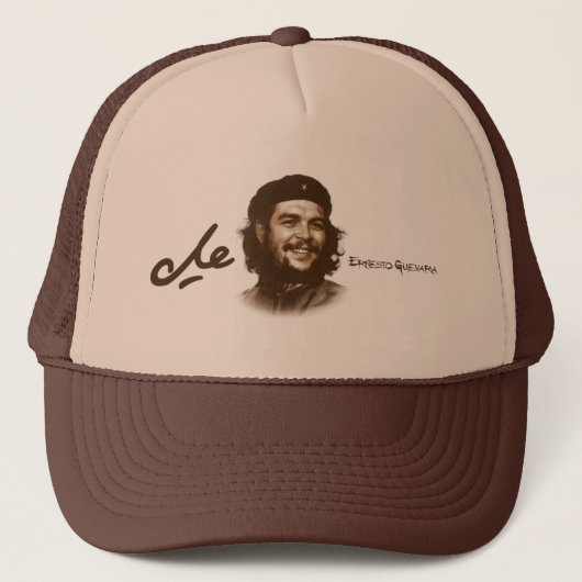 Lächeln Ernesto Che Guevara Truckerkappe (Vorderseite)