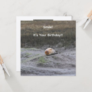 Lächeln! Es ist dein Geburtstag!!' Grußkarte mit S Karte