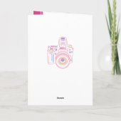 Lächeln! Es ist Ihr Geburtstag! Niedliche Karte (Rückseite)