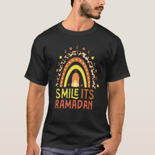 Lächeln Es ist Ramadan Muslime Ramadan Kareem Isla T-Shirt
