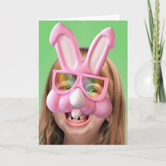 Lächeln Feiertagskarte (Vorderseite)