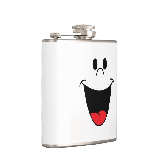 Lächeln Flachmann (Rechts)