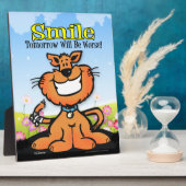 Lächeln Fotoplatte (Seite)