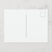 Lächeln Fox mit Balloon Geburtstagskarte Postkarte (Rückseite)