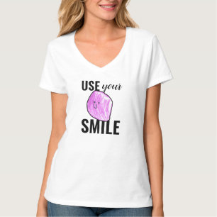 Lächeln Frauen T - Shirt