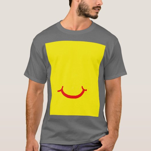 Lächeln Funny Tshirt (Vorderseite)