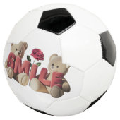 Lächeln Fußball (Dreiviertel)