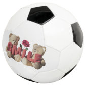 Lächeln Fußball (Dreiviertel)
