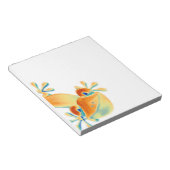 Lächeln Gecko Notizblock (angewinkelt)