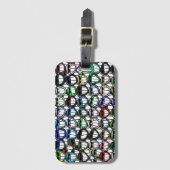 Lächeln Gepäckanhänger (Vorderseite Vertikal)