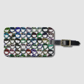 Lächeln Gepäckanhänger (Vorderseite (Horizontal))