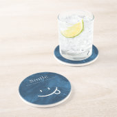 Lächeln Getränkeuntersetzer (Seite)