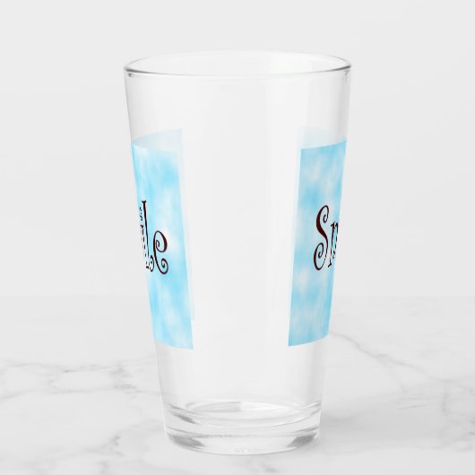 Lächeln Glas (Links)