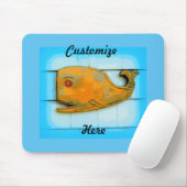 Lächeln glücklich Wal blauen Thunder_Cove Mousepad (Mit Mouse)