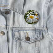 Lächeln - Glückliche Blume - Happy Face Lächeln Da Button (Beispiel)