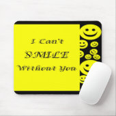 Lächeln-glückliches Gesicht/Musik Mousepad (Mit Mouse)