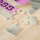 Lächeln Golden Retriever Hund leben mehr Sorgen we Puzzle (Seite)