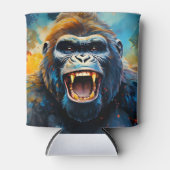 Lächeln Gorilla Dosenkühler (Vorderseite)