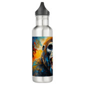 Lächeln Gorilla Edelstahlflasche (Links)