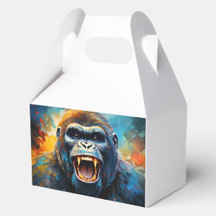 Lächeln Gorilla Geschenkschachtel