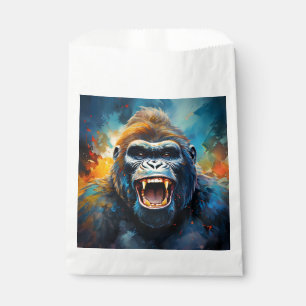 Lächeln Gorilla Geschenktütchen