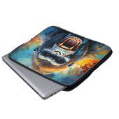 Lächeln Gorilla Laptopschutzhülle (Vorne Knopf)