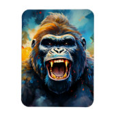 Lächeln Gorilla Magnet (Vertikal)