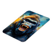 Lächeln Gorilla Magnet (Linke Seite)