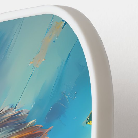 Lächeln Gorilla Pickleball Schläger (Linke Seite)