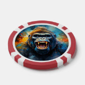 Lächeln Gorilla Pokerchips (Einzeln)